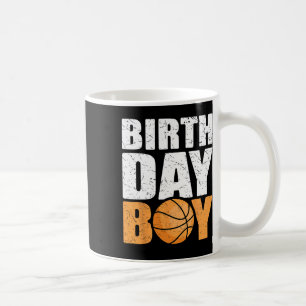 Birthday Boy Bysketbyll Theme Party Future Byskett Kaffeetasse