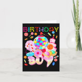 Birthday Boy Candy Land Candy Crew Sweet Birthday Karte (Vorderseite)