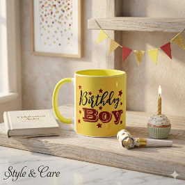 Birthday Boy Combo Tasse für besondere Feste