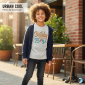 Birthday Boy - Eleganter Minimal T-Shirt