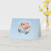 Birthday Boy Foto Winter Onederland Karte (Gelbe Blume)