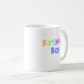 Birthday Boy Kaffeetasse (VorderseiteRechts)