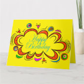 Birthday Boy Karte (Vorderseite)