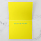 Birthday Boy Karte (Innenseite)