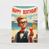 Birthday Boy Karte (Vorderseite)