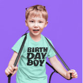BIRTHDAY BOY KIDS niedlicher TODDLER T - SHIRT