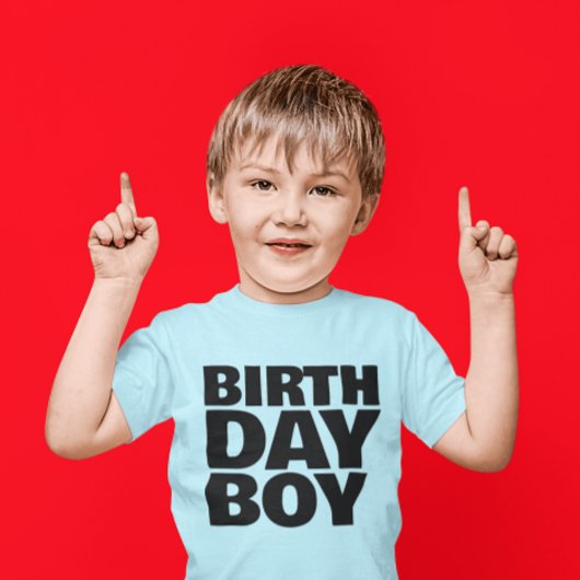 BIRTHDAY BOY KIDS niedlicher TODDLER T - SHIRT