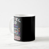 Birthday Boy Level 10 Entsperrte Funny Video Game Kaffeetasse (Vorderseite Links)