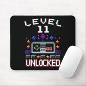 Birthday Boy Level 11 Entsperrte Funny Video Game Mousepad (Mit Mouse)