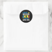 Birthday Boy Level 8 Unlock Phantastisch 2015 Vide Runder Aufkleber (Tasche)