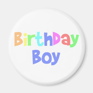 Birthday Boy Magnet