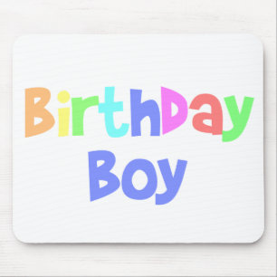 Birthday Boy Mousepad