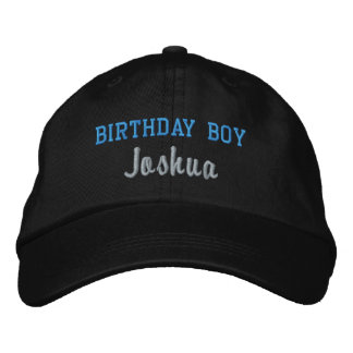 Birthday Boy Personalisiert Cap, Geburtstagsparty  Bestickte Baseballkappe