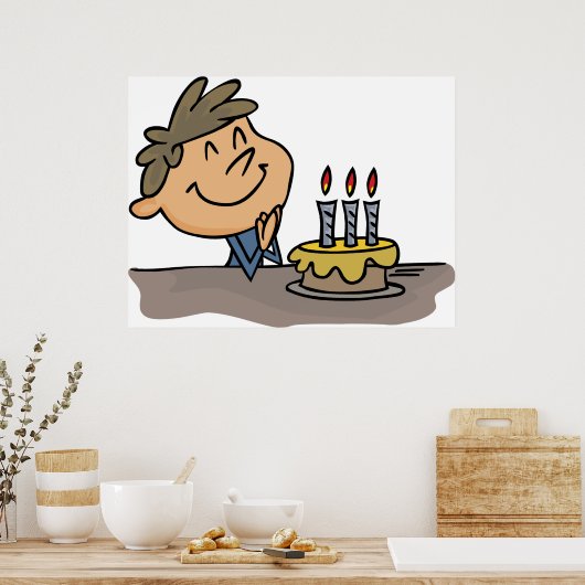 Birthday Boy Poster (Küche)