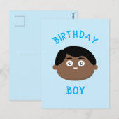 Birthday Boy Postkarte (Vorne/Hinten)
