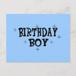 Birthday Boy Postkarte