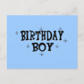Birthday Boy Postkarte (Vorderseite)