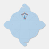 Birthday Boy Robot Geschenkschachtel (Ungefaltet)