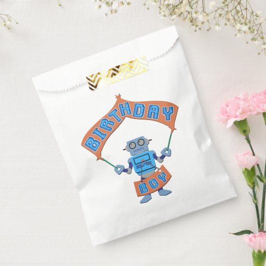 Birthday Boy Robot Geschenktütchen (Versiegelt)