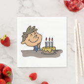 Birthday Boy Serviette (Beispiel)