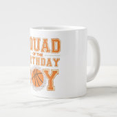 Birthday Boy Squad Jumbo-Tasse (Vorderseite Rechts)