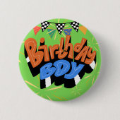 Birthday Boy Standard 2¼ Zoll rund Button (Vorderseite)