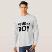 BIRTHDAY BOY T - SHIRT (Vorne ganz)