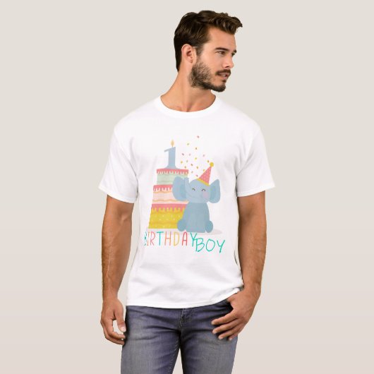 Birthday Boy T-Shirt (Vorne ganz)
