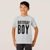 BIRTHDAY BOY T - SHIRT (Vorne ganz)