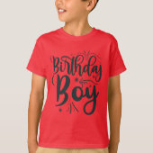 Birthday Boy T-Shirt (Vorderseite)