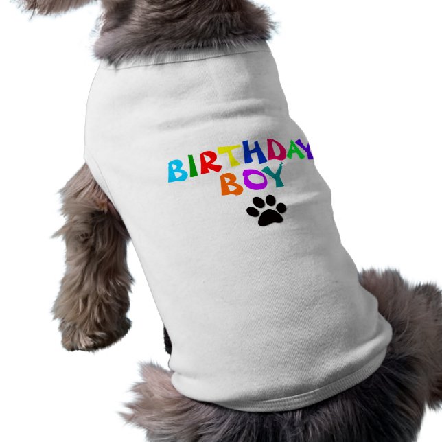 "Birthday Boy" T - Shirt (Schwarz)