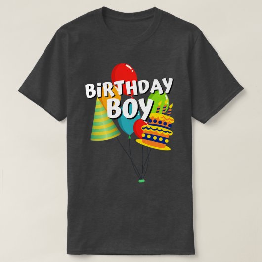 Birthday Boy T-Shirt (Design vorne)