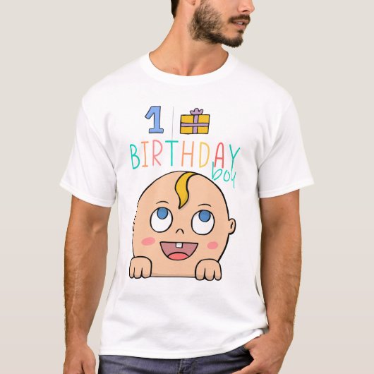 Birthday Boy T-Shirt (Vorderseite)