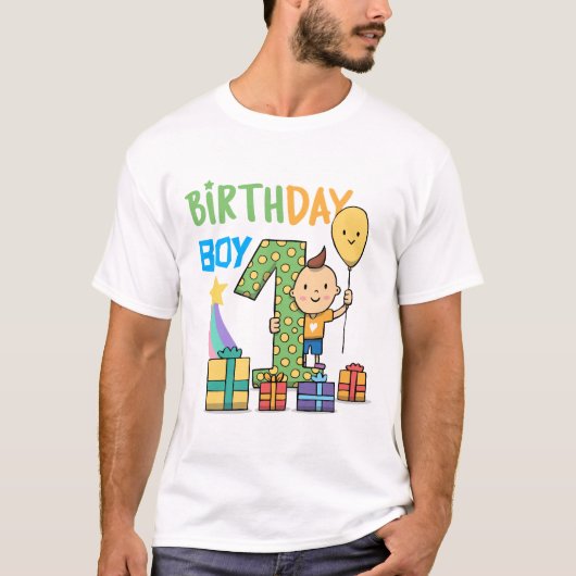 Birthday Boy T-Shirt (Vorderseite)