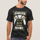 Birthday Boy Time to Level Up Video Game Birthday  T-Shirt (Vorderseite)