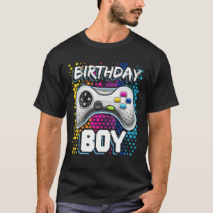 Birthday Boy Video Game Controller Birthday Gamer T-Shirt