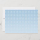 Birthday Boy Winter Onederland Einladung (Rückseite)