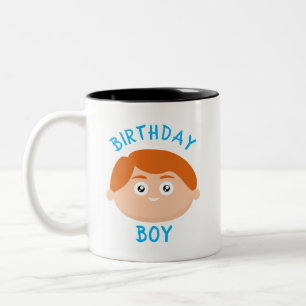Birthday Boy Zweifarbige Tasse
