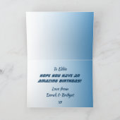 Birthday Boys Gymnastik Pommel Horse Karte (Innenseite)