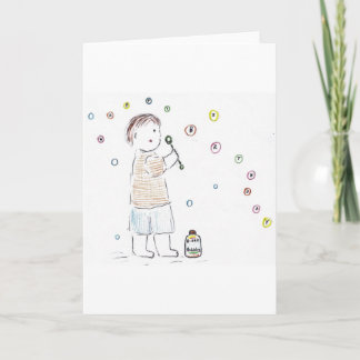 Birthday Bubbles Karte
