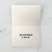 Birthday Buck Deh mit Bow und Pfeil Karte (Innenseite)