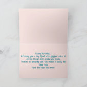 Birthday Buddies Birthday Card Feiertagskarte (Innenseite)