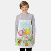 Birthday Bunny Child's Schürze (Getragen)