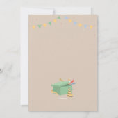 Birthday Bunny Einladung (Rückseite)