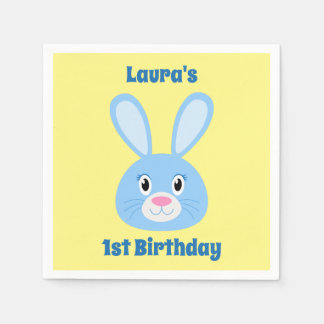 Birthday Bunny Serviette