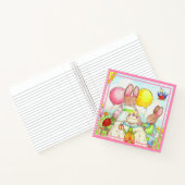 Birthday Bunny Spiral Notebook Notizblock (Innenseite)