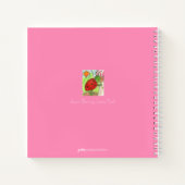 Birthday Bunny Spiral Notebook Notizblock (Rückseite)