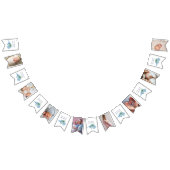 Birthday Bunting Fahnen Kinder Nautic Octopus Foto Wimpelkette (Alle)