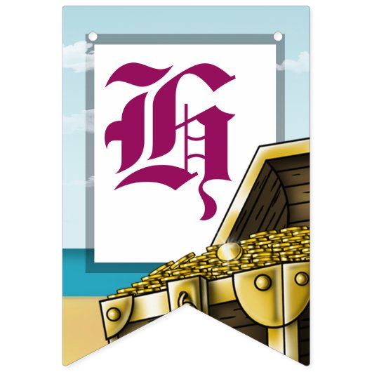 Birthday Bunting Flag Wimpelkette (Zweite Fahne)