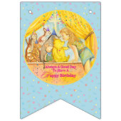 Birthday Bunting - Happy Birthday Wimpelkette (Erste Fahne)